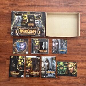 WARCRAFT III Battle Chest (PC, 2003) Blizzard PRE-Owned
